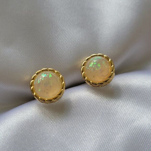 Gold Filled Stud Earrings - Picture 4 of 7